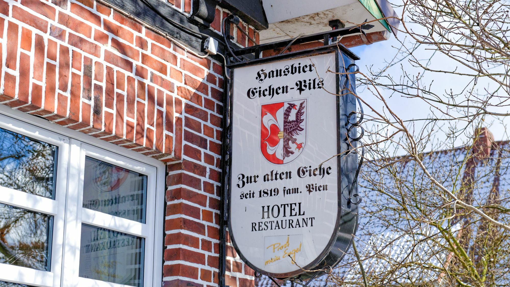 Gasthaus Zur Alten Eiche ฮัมบูร์ก ภายนอก รูปภาพ